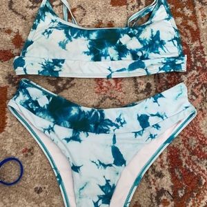 shein tye die swimsuit